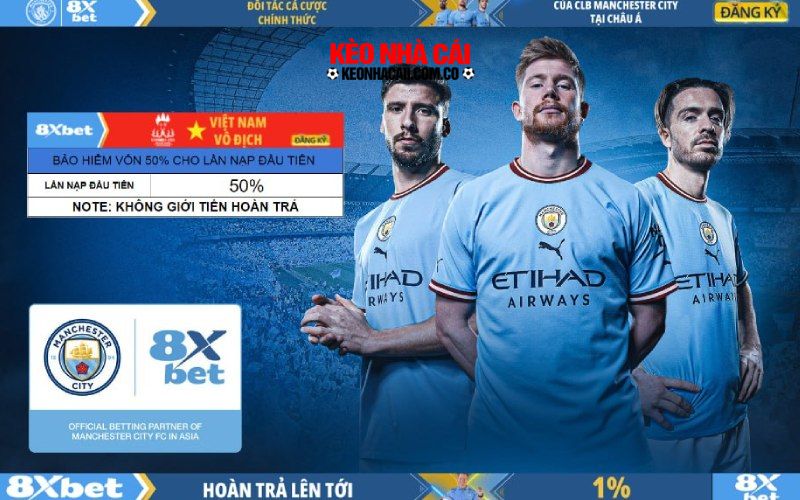 Các kèo cược thể thao 8XBET